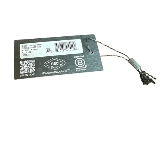 MZ Wallace Crosby Hobo Quilted Black Crossbody Bag Magnet color - Picture 6 of 7